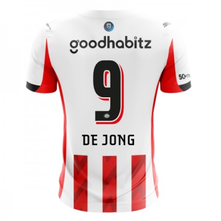 Fotbalové dres PSV Eindhoven De Jong 9 Domácí 2025-26 Krátký Rukáv